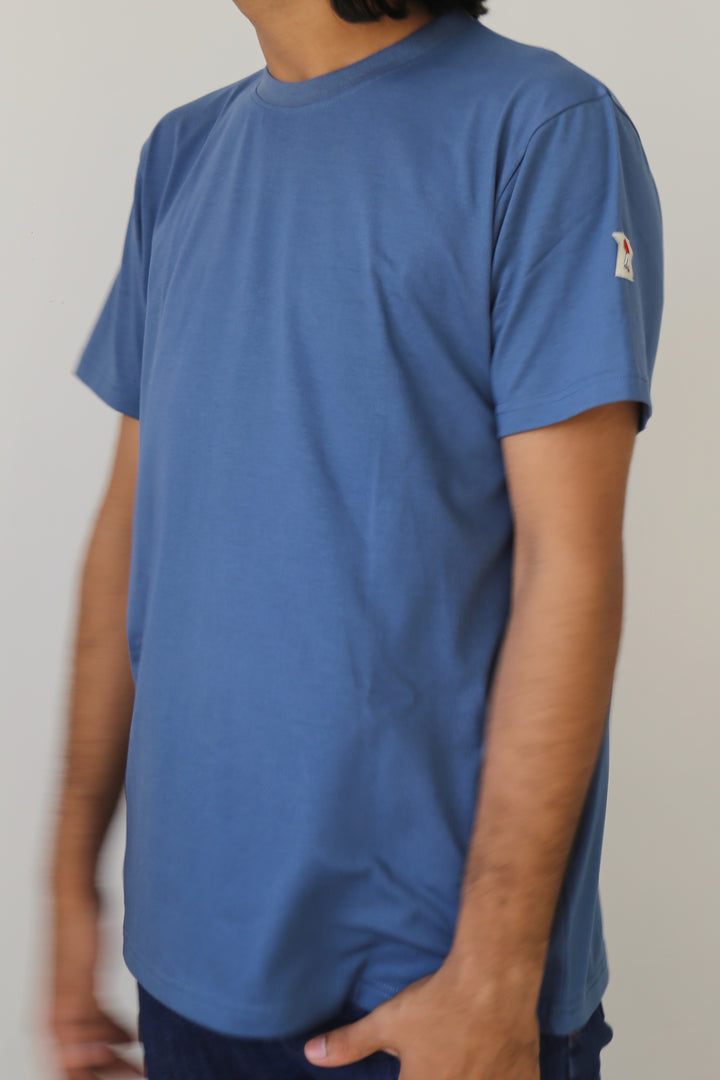 Men's Regular Fit T-shirt in Blue