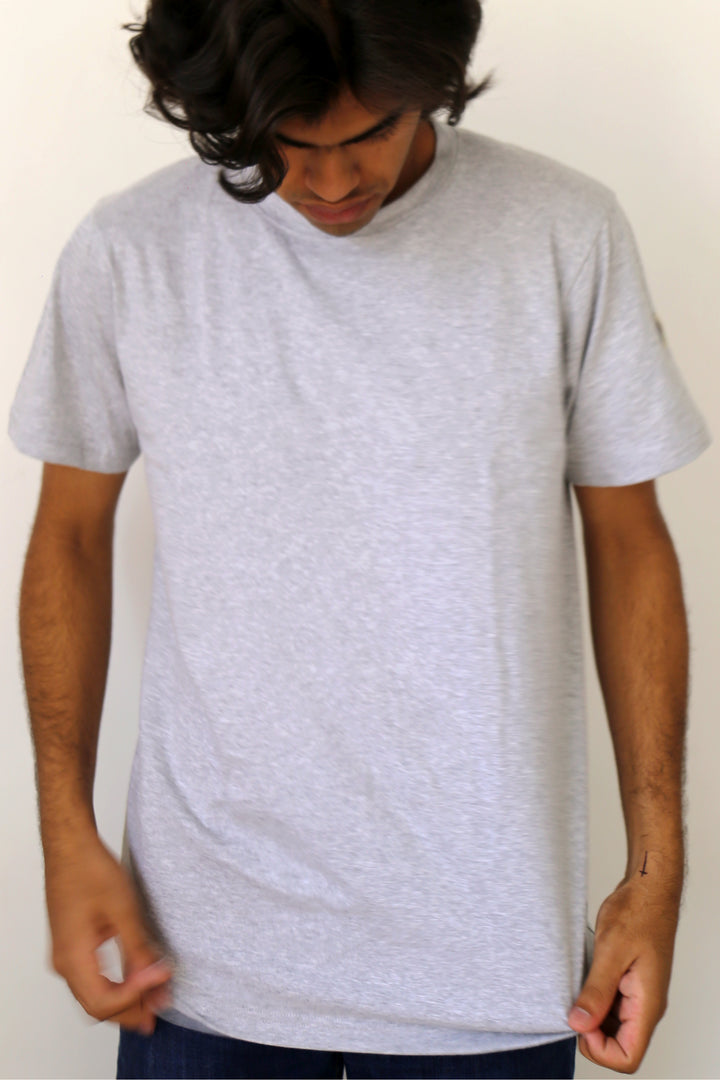 Men's Regular Fit T-shirt in Heather Grey