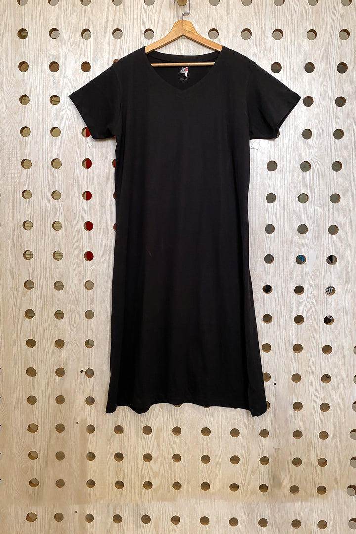 Tshirt Dress Black