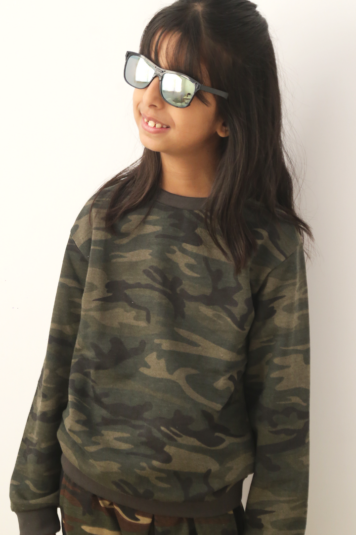 Camouflaged Sweatshirt