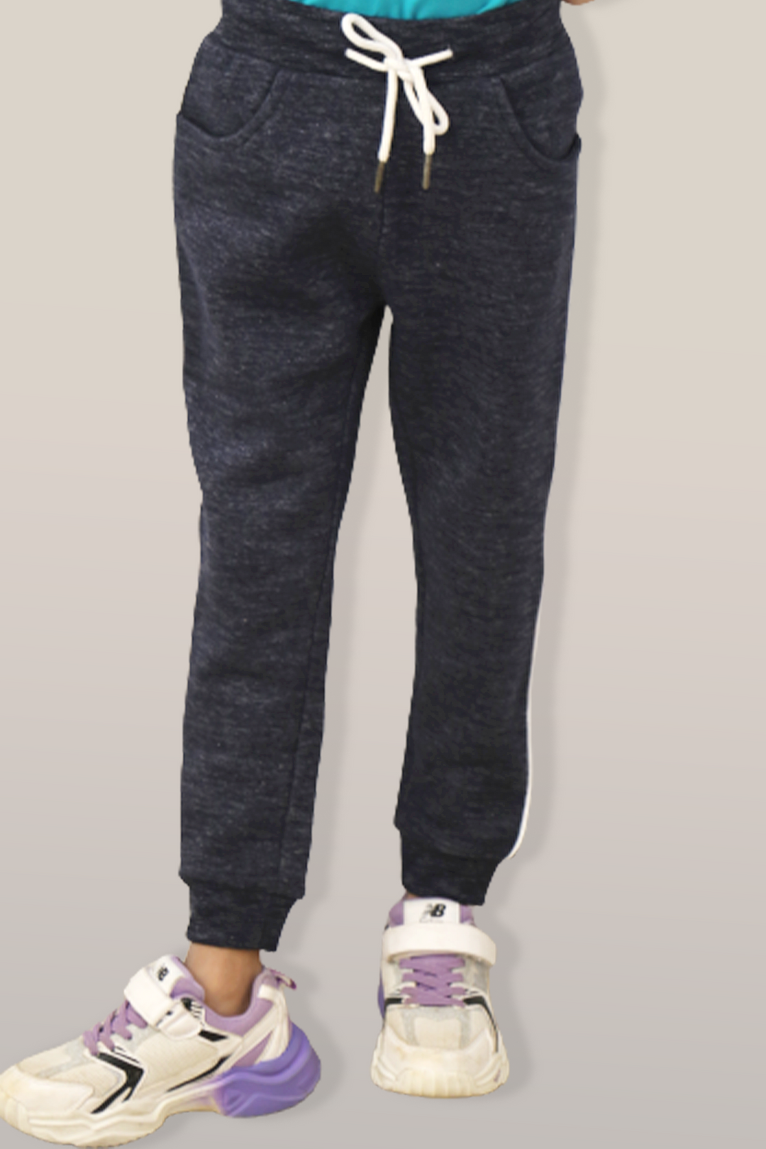 Navy Heather Trouser